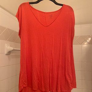 Sweet Tees Orange Shirt Size M